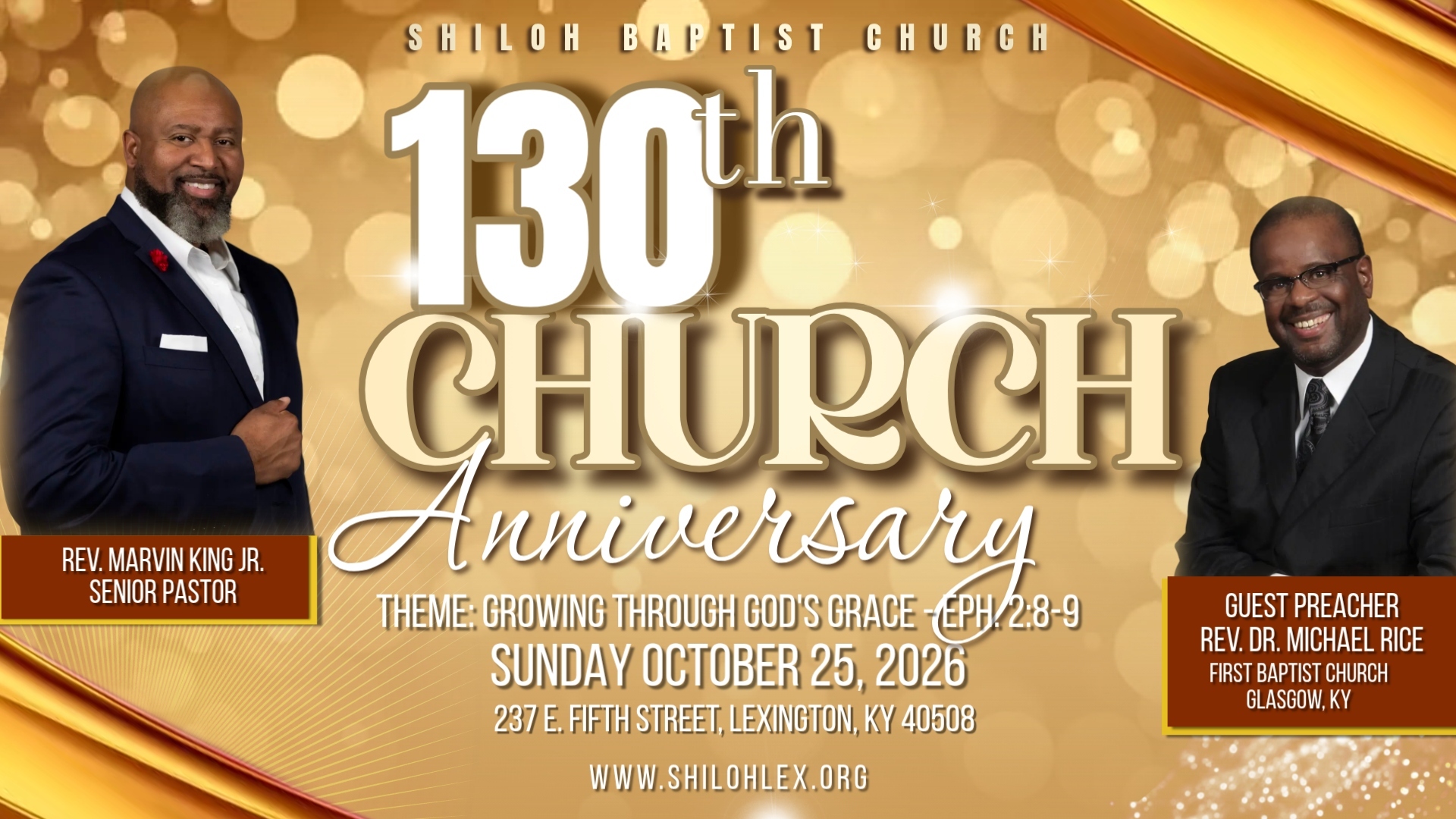 130th Church Anniversary